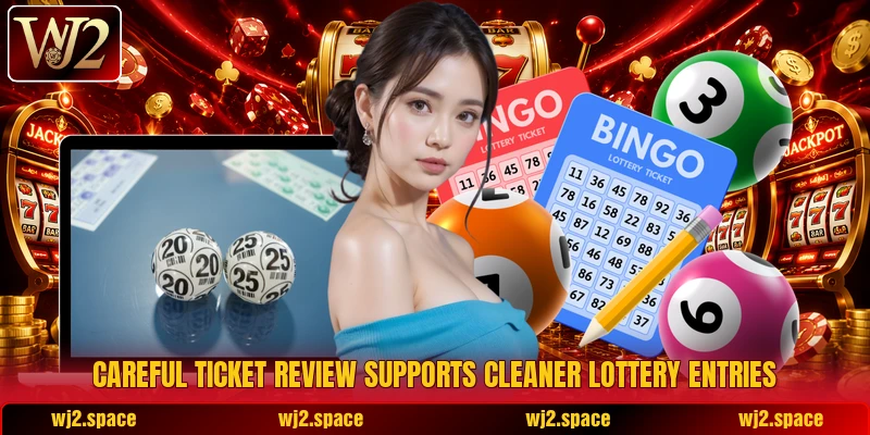 Careful ticket review supports cleaner lottery entries Careful ticket review supports cleaner lottery entries