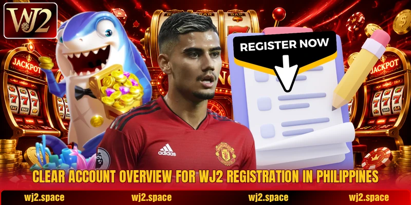 Clear account overview for Wj2 registration in Philippines Clear account overview for Wj2 registration in Philippines