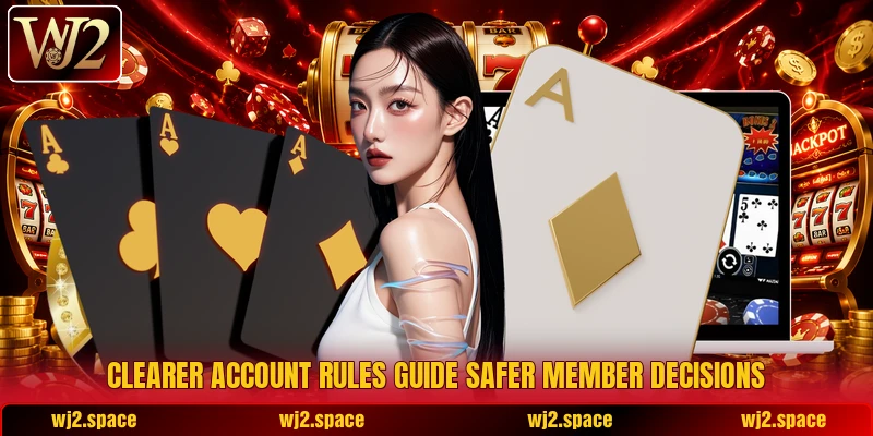 Clearer account rules guide safer member decisions Clearer account rules guide safer member decisions