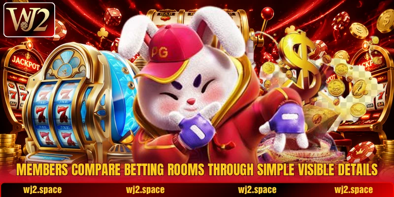 Members compare betting rooms through simple visible details Members compare betting rooms through simple visible details