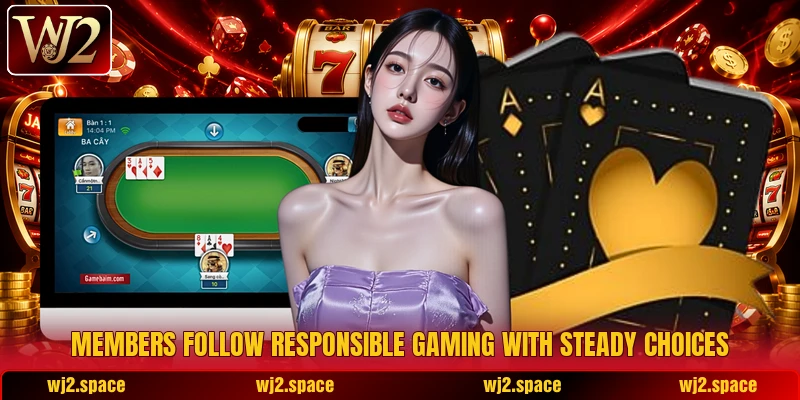 Members follow responsible gaming with steady choices Members follow responsible gaming with steady choices