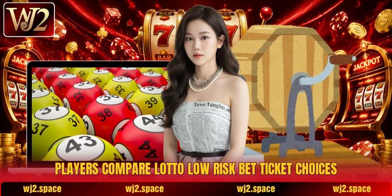 Players compare Lotto Low Risk Bet ticket choices Players compare Lotto Low Risk Bet ticket choices