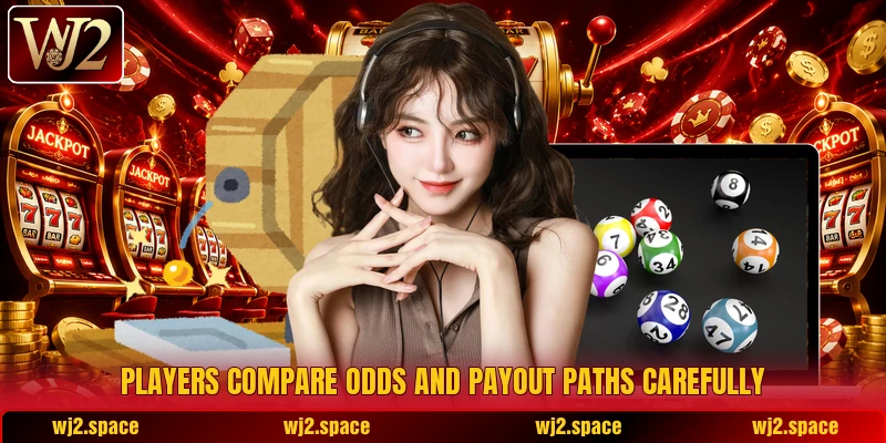 Players compare odds and payout paths carefully Players compare odds and payout paths carefully