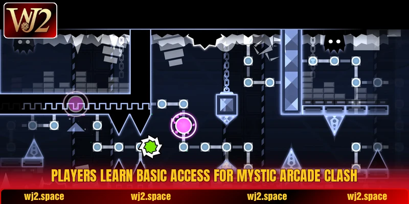 Players learn basic access for Mystic Arcade Clash Players learn basic access for Mystic Arcade Clash