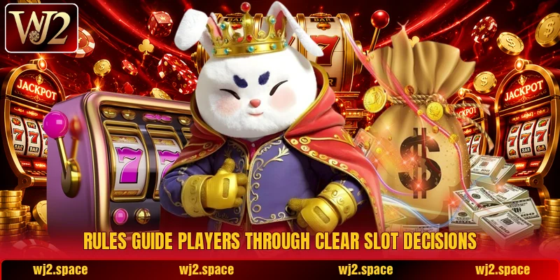 Rules guide players through clear slot decisions Rules guide players through clear slot decisions