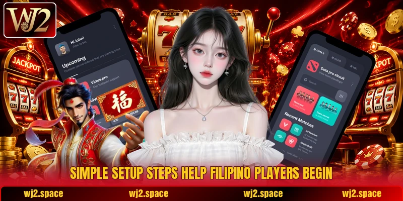 Simple setup steps help Filipino players begin Simple setup steps help Filipino players begin