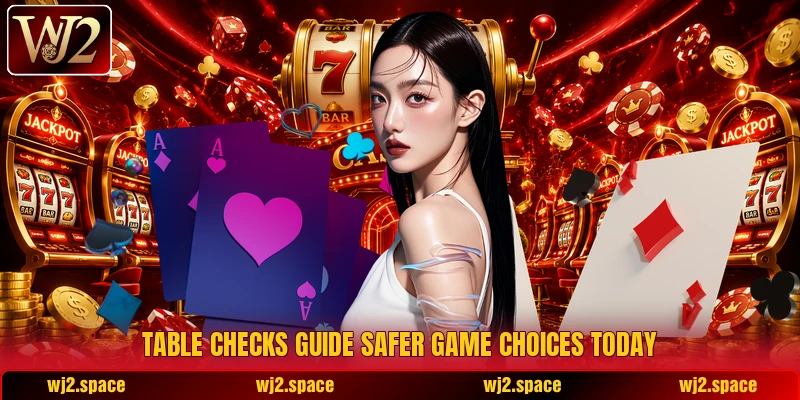 Table checks guide safer game choices today Table checks guide safer game choices today